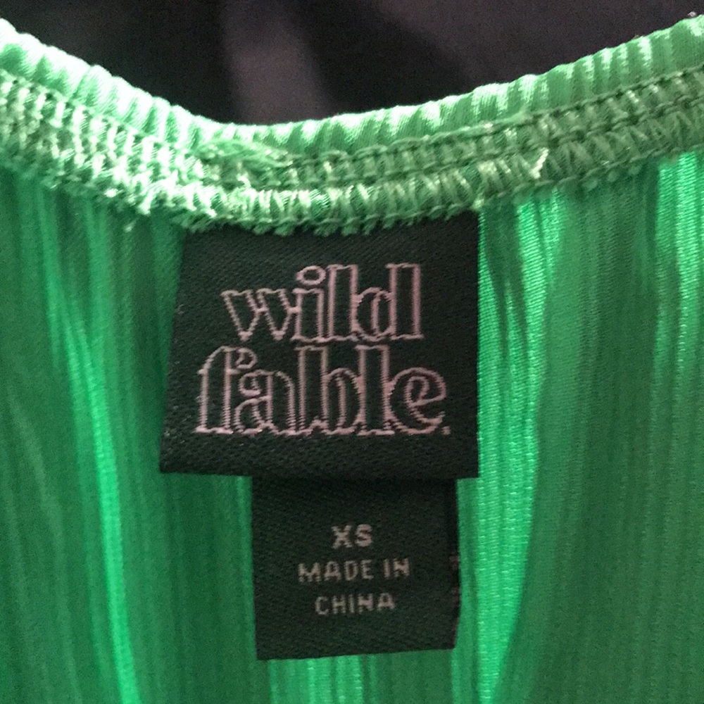 WILD FABLE Satin Bright Green Women's Summer Jumpsuit
| NWT!🐠 - Picture 9 of 9